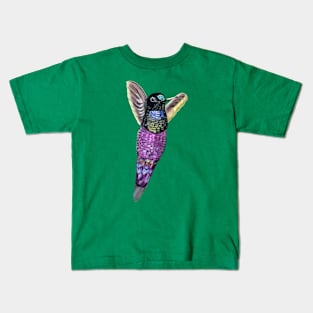 Hummingbird blue throated Kids T-Shirt